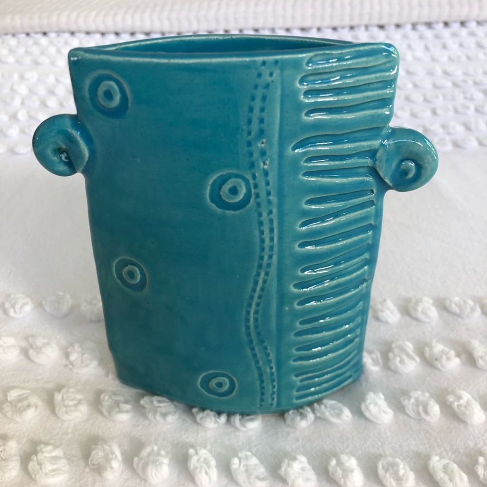 Art Fair Hand Crafted Handmade Bud Vase
